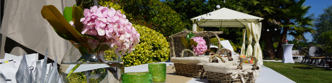 décoration garden party Libourne Bordeaux Arcachon
